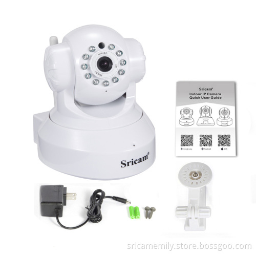 Sricam SP005 CMOS H.264 Pan Tilt Two Way Audio Wireless Wifi Alarm Promotion Indoor IP Camera